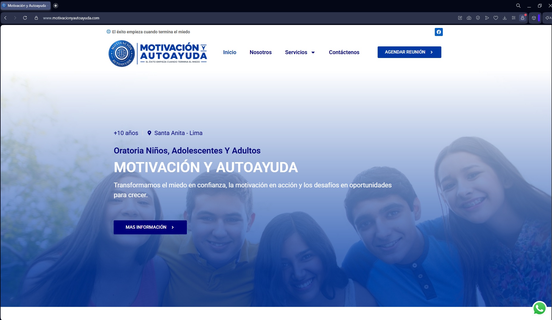 Página Web - Motivación y Autoayuda
